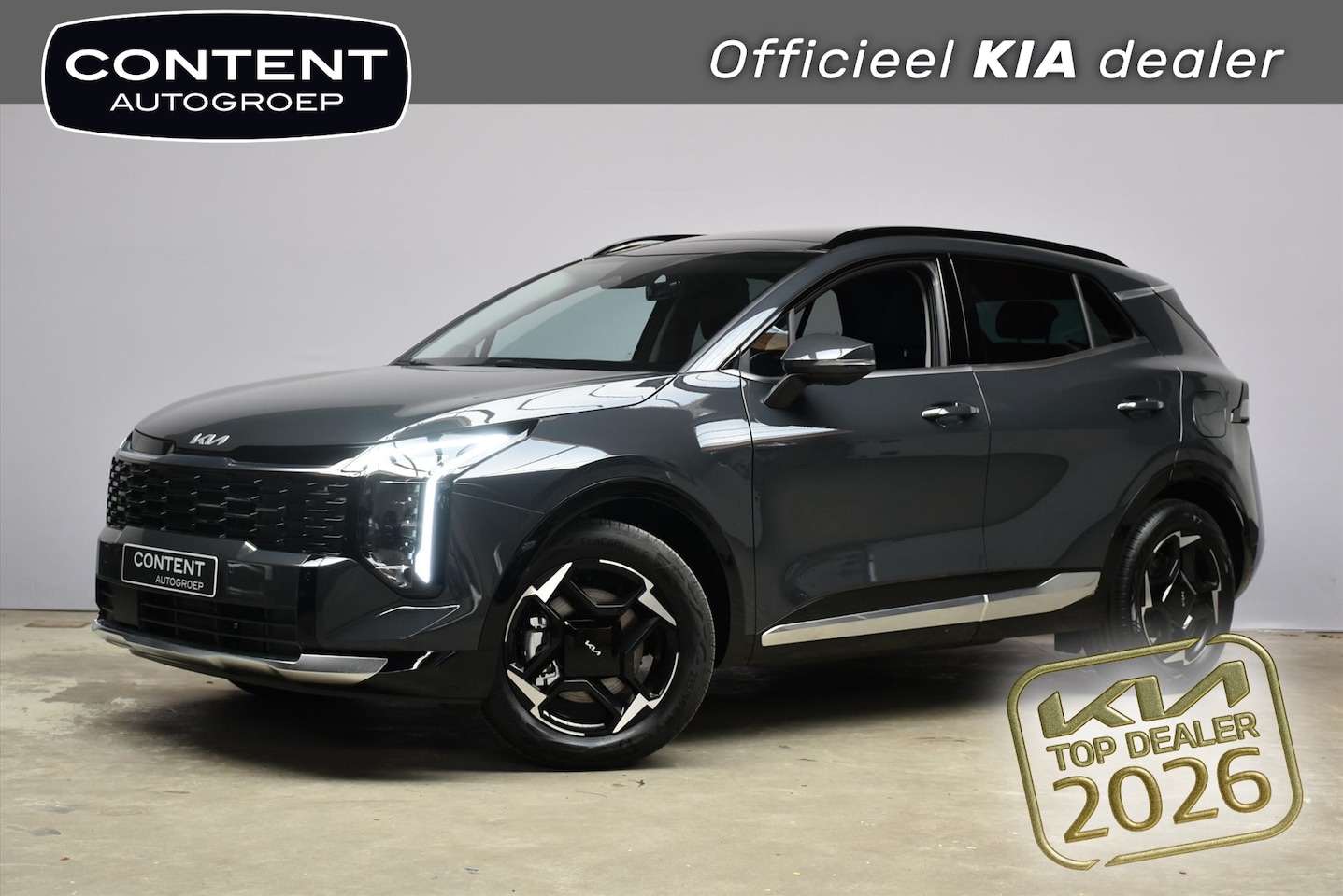 Kia Sportage - 1.6 T-GDi 239pk Hybrid AT6 DynamicPlusLine DIRECT LEVERBAAR - AutoWereld.nl