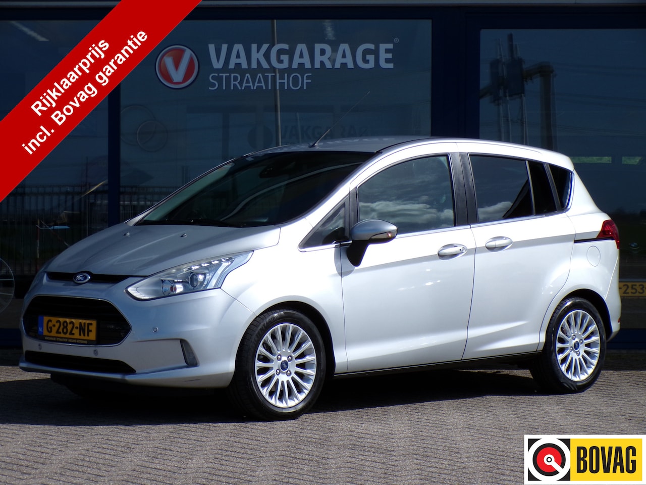 Ford B-Max - 1.6 TI-VCT Titanium 1.6 TI-VCT Titanium, Automaat / Trekhaak / Parkeersensoren V + A / Climate control / Cruis - AutoWereld.nl