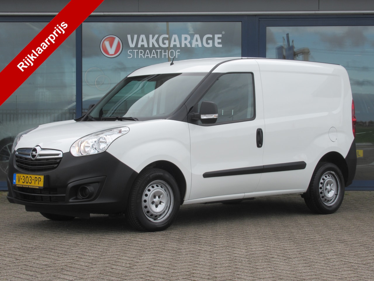 Opel Combo - 1.3 CDTi L1H1 Edition 1.3 CDTi L1H1 Edition, Airco / Betonplex vloer / Radio + CD - AutoWereld.nl