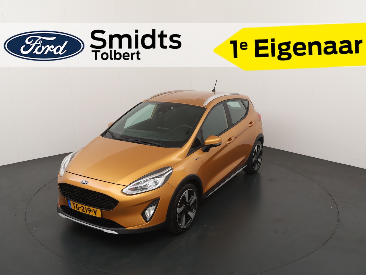 Ford Fiesta - 100PK EcoBoost Active First Edition | Voorruitverwarming | Clima | Adapt. Cruise | Park. s - AutoWereld.nl