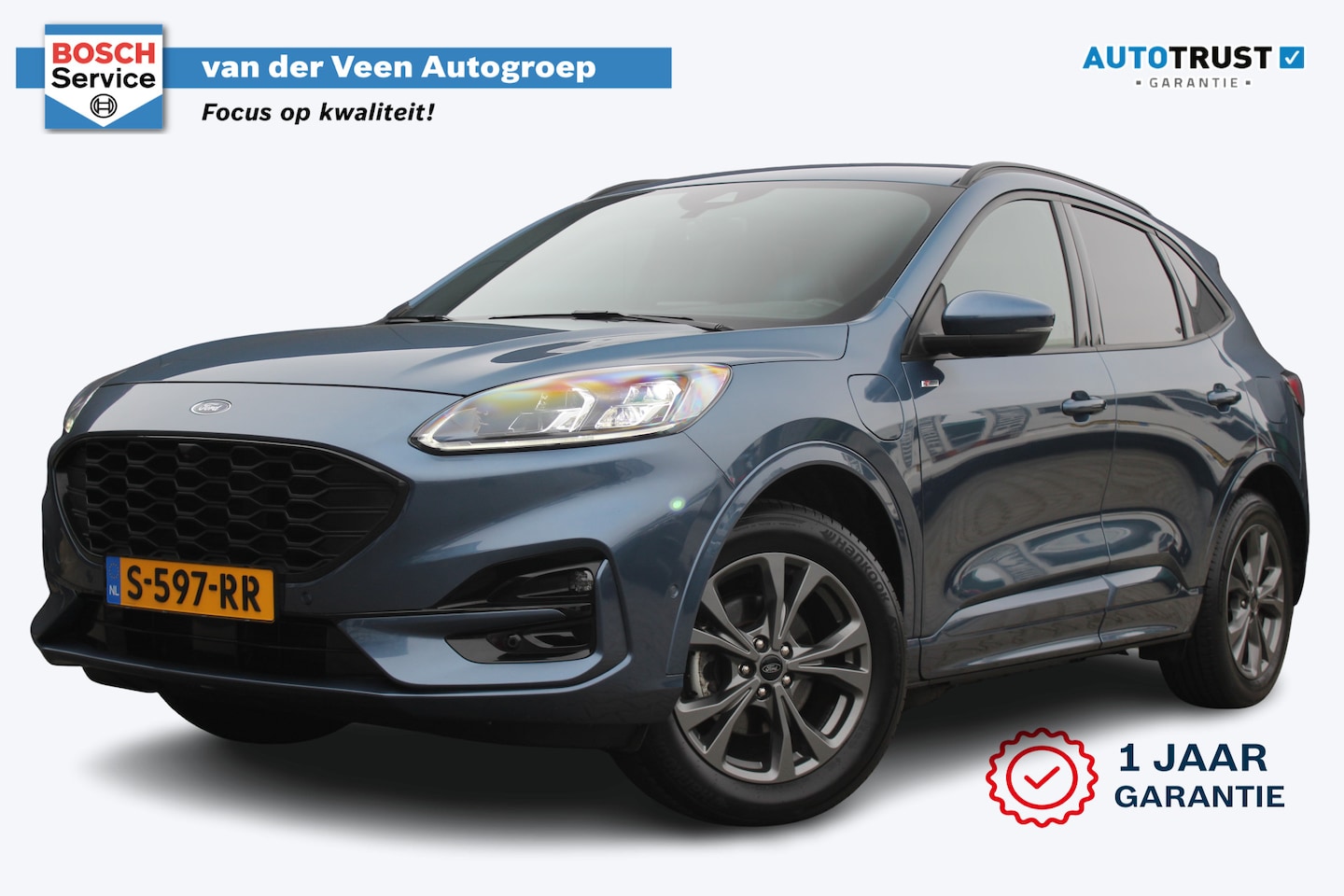 Ford Kuga - 2.5 PHEV ST-Line X | Incl. 12 maanden garantie | Trekhaak | B&O audio | Achteruitrijcamera - AutoWereld.nl