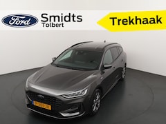 Ford Focus Wagon - EcoBoost Hybrid 125pk ST Line | Trekhaak | Dealer onderhouden | Nw. model | Led | Clima |