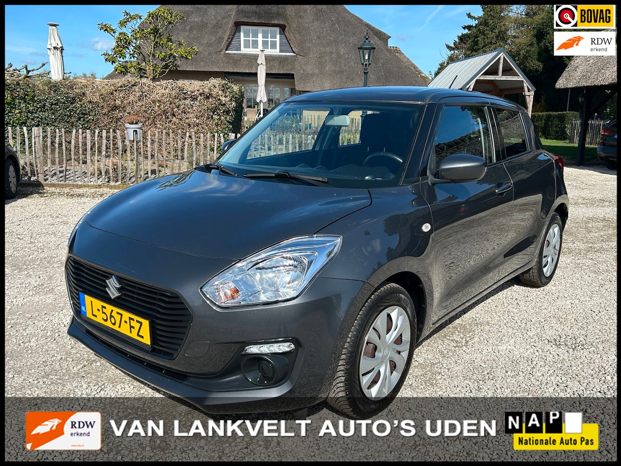 Suzuki Swift - 1.2 airco, Bleutooth, parkeerhulp - AutoWereld.nl