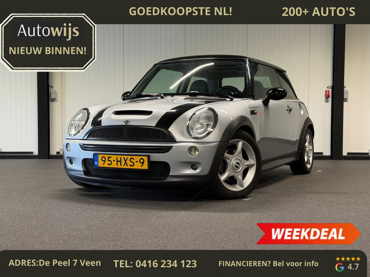 MINI Cooper - Mini 1.6 Chili|PANO|NAVI|LEDER|LM-VELG - AutoWereld.nl