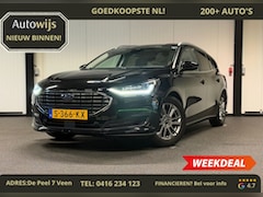 Ford Focus Wagon - 1.0 EcoBoost Hybrid Titanium|NL AUTO|NAVI|DEALER ONDERHOUDEN