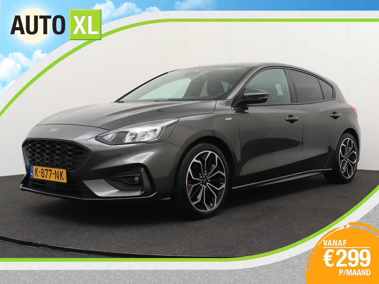 Ford Focus - 124 PK Hybrid ST Line X Business Trekhaak Stuur+Stoelverw. 18'LMV - AutoWereld.nl