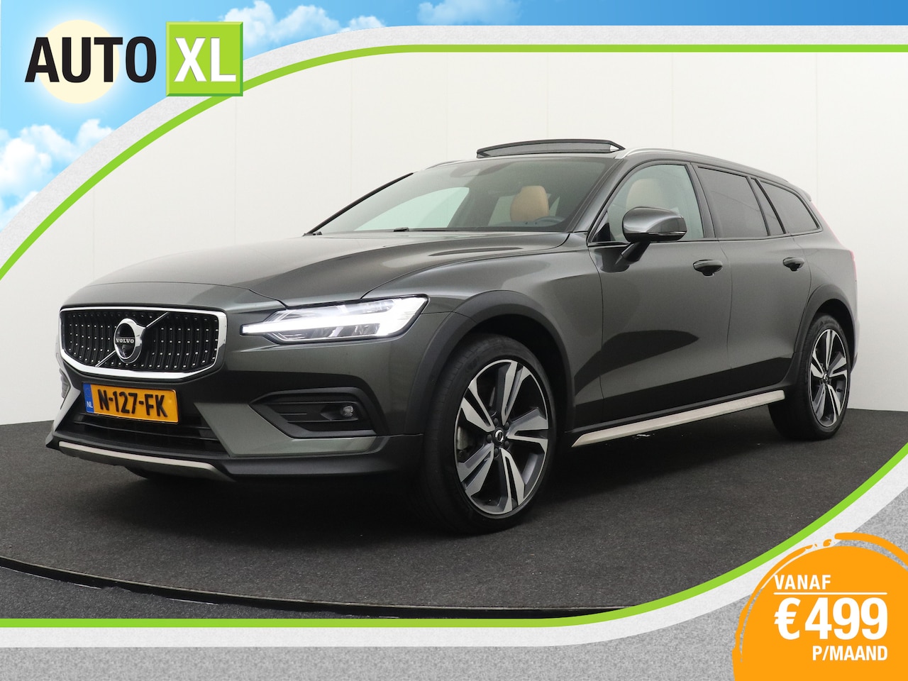 Volvo V60 Cross Country - B5 265PK Aut. Inscription Pano-dak Massage/Ventilatie HUD - AutoWereld.nl