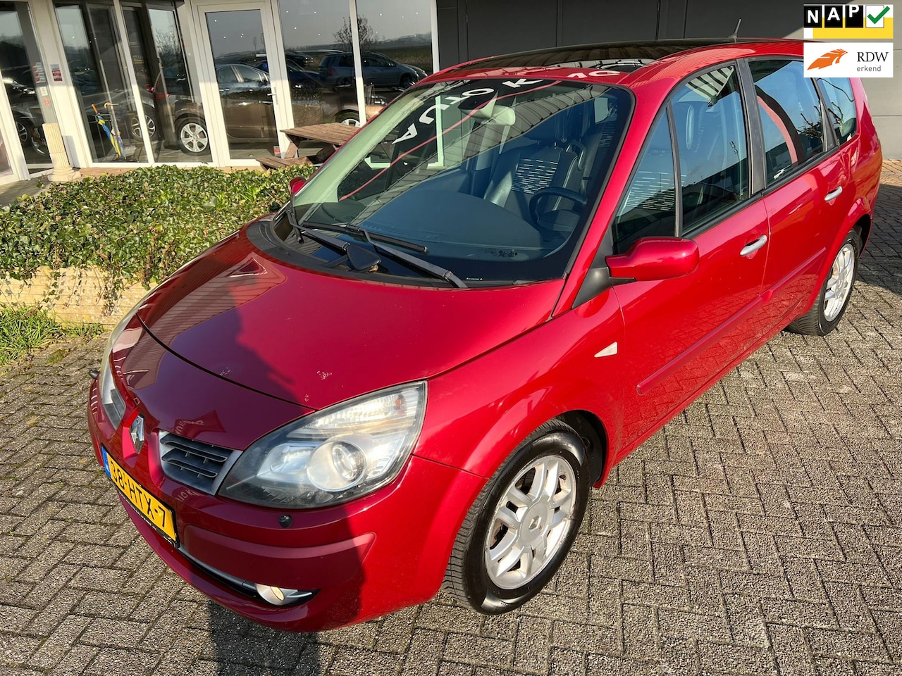 Renault Grand Scénic - 1.6-16V Tech Line ECC/NAV/PANO/PDC APK+NAP - AutoWereld.nl