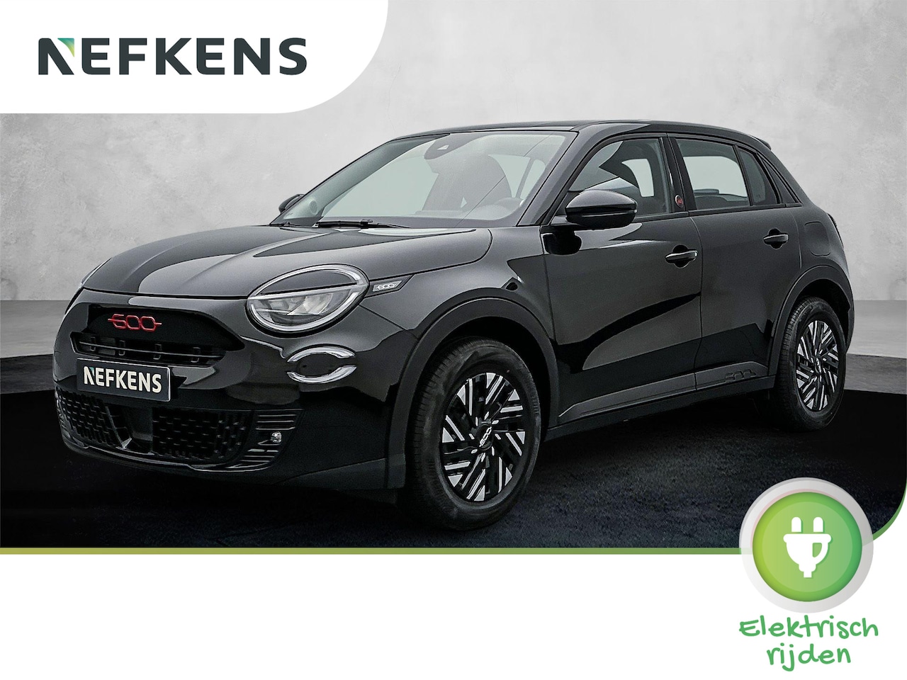 Fiat 600e - EV RED 54 kWh 156 pk | Navigatie via Apple Carplay/Android Auto | Parkeersensoren Achter | - AutoWereld.nl