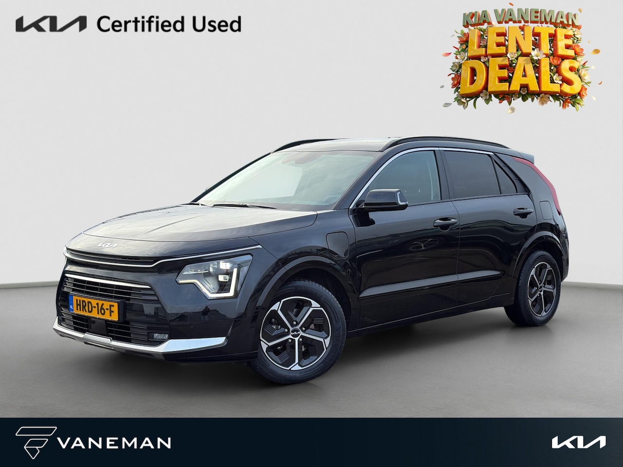 Kia Niro - 1.6 GDi PHEV DynamicPlusLine | Leder | Stoel- en Stuurverwarming | Adapt. Cruise | Schuif/ - AutoWereld.nl