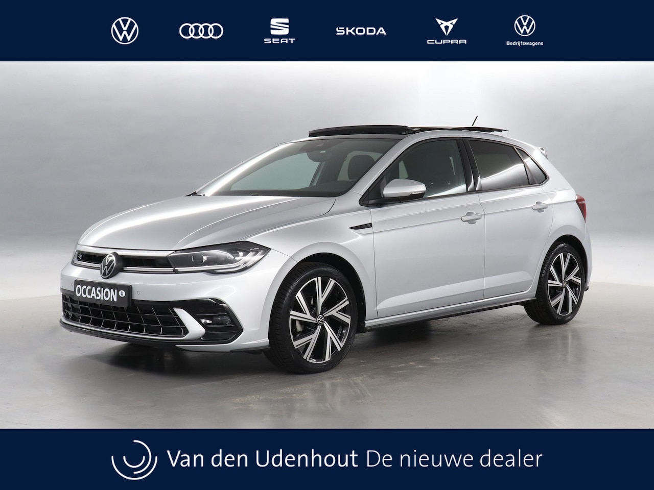 Volkswagen Polo - 1.0 TSI 95pk R-Line Business / Panoramadak / Stoelverwarming / Camera - AutoWereld.nl