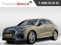Audi Q3 - 35 TFSI AUT7 S-LINE LEDER NAVI DIGI-DASH CARPLAY LED 18 INCH-LMV PDC