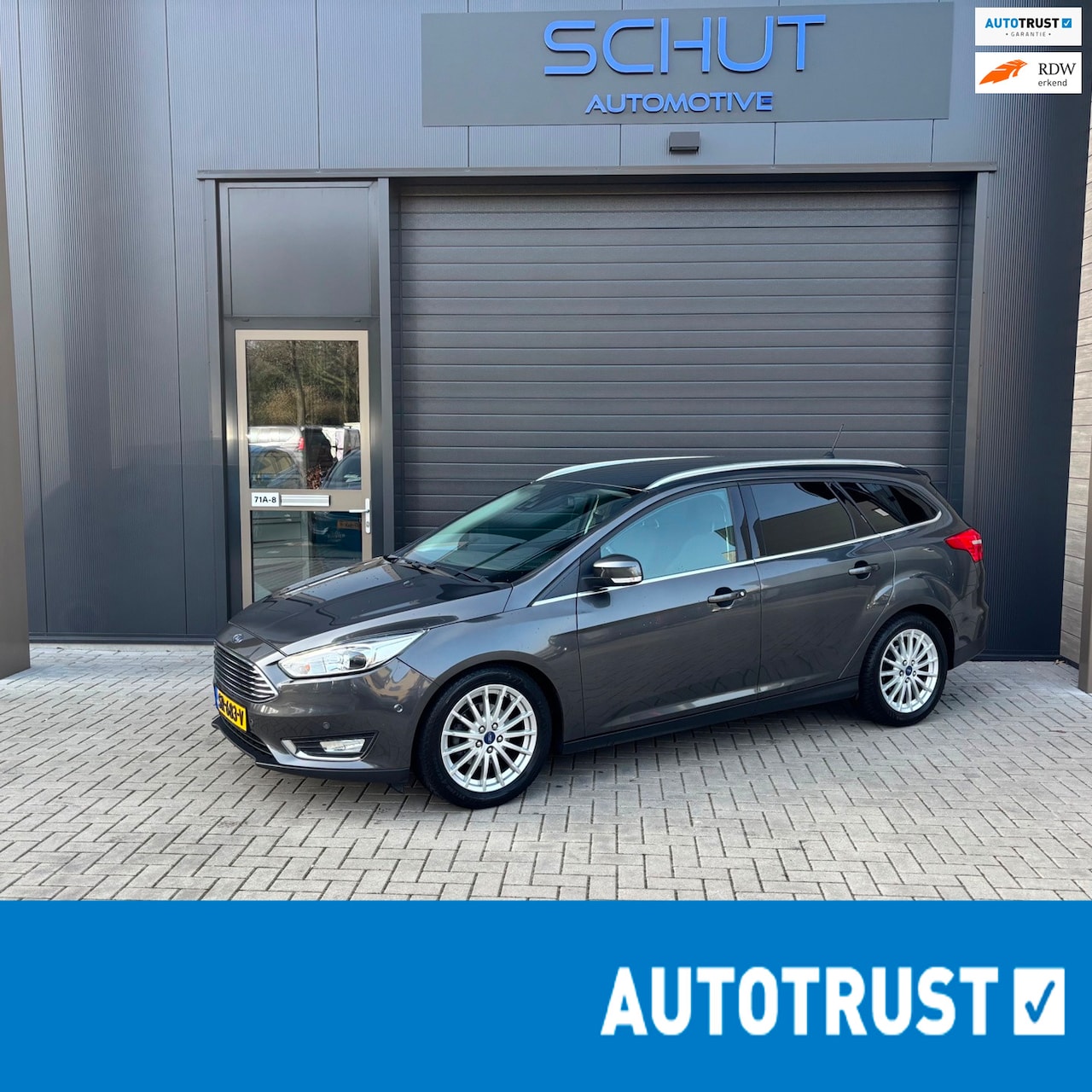 Ford Focus Wagon - 125pk Titanium XENON | CARPLAY | SYNC 3 | NAVI | STOELVERWARMING | STUURVERW | PARKASSIST - AutoWereld.nl