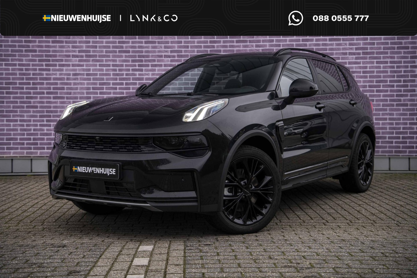 Lynk & Co 01 - 1.5 More | NIEUW MODEL 2026 | Sparkling Black | | PHEV | 360 Graden Camera | Panoramadak | - AutoWereld.nl