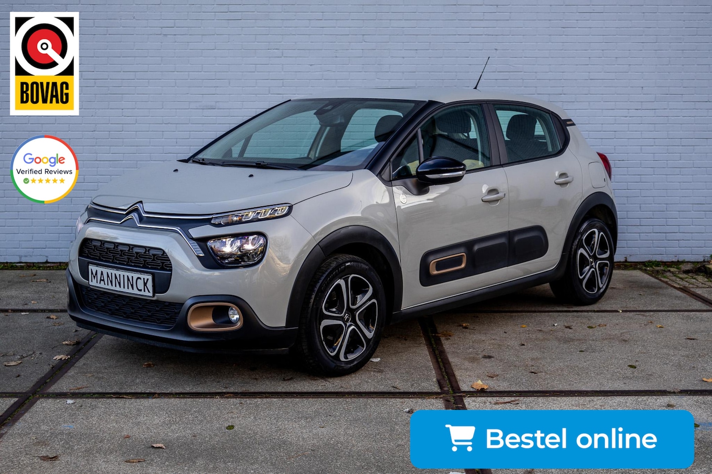 Citroën C3 - 1.2 Apple Carplay|Lane assist|PDC Cruise control|LED Vision| C-Series Brons Style pakket - AutoWereld.nl