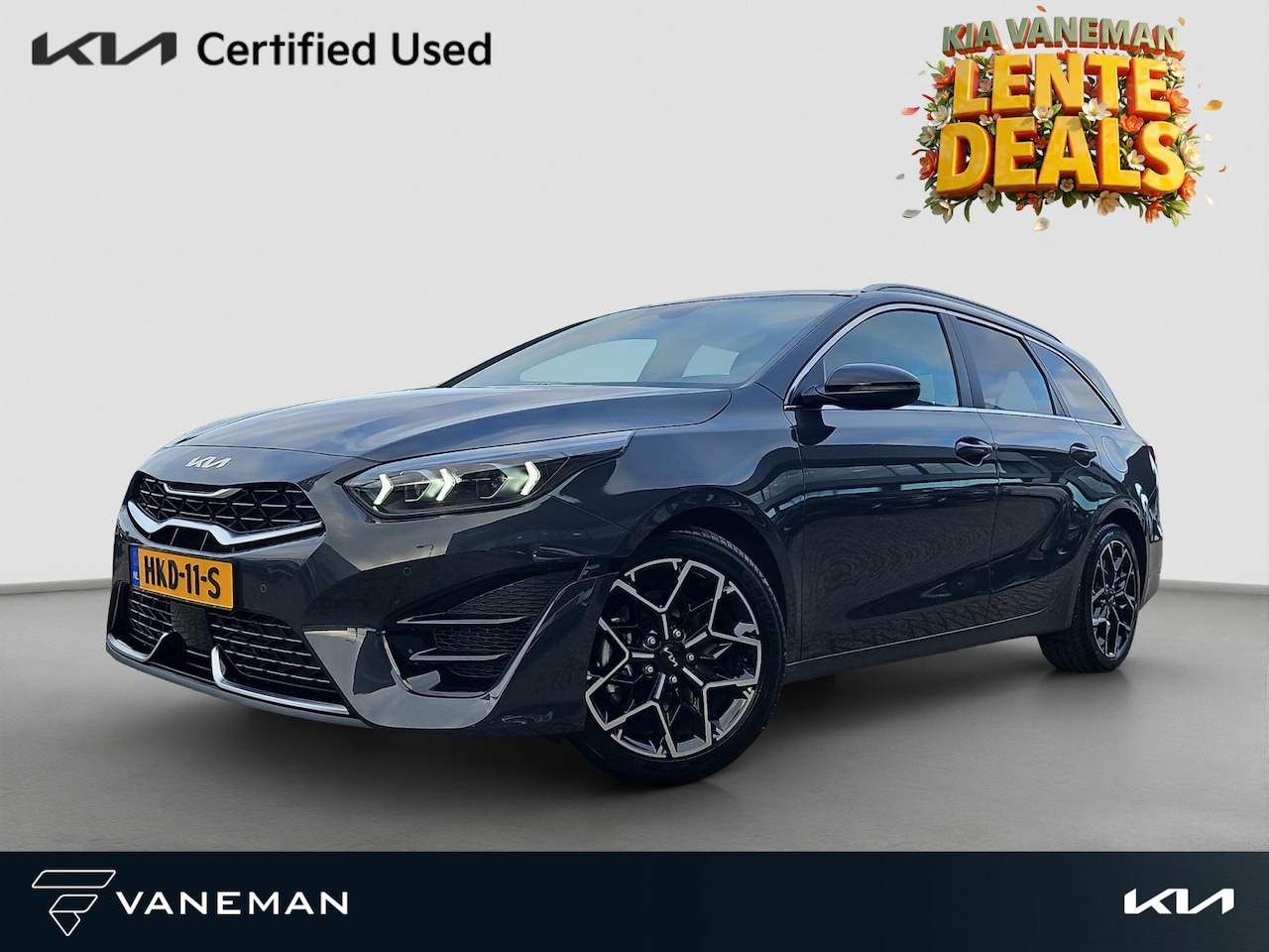 Kia Cee'd Sportswagon - Ceed 1.5 T-GDi GT-Line | Sportstuur | Pano | Stoel- en Stuurverwarming | Dodehoek Ass. | N - AutoWereld.nl