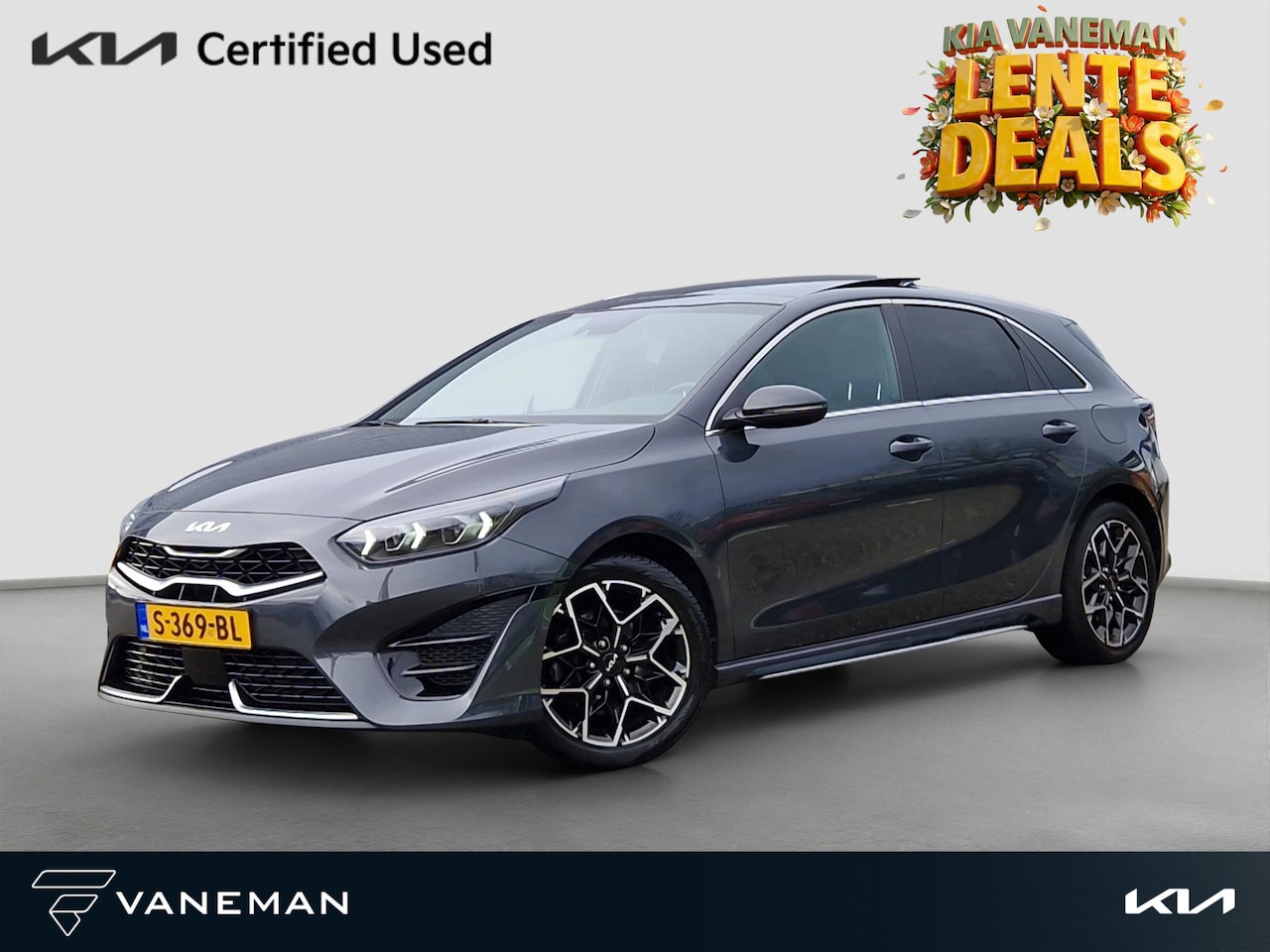 Kia Cee'd - Ceed 1.0 T-GDi GT-Line | Open Dak | LED | Stoelverwarming | Licht- en Regensensor | Camera - AutoWereld.nl