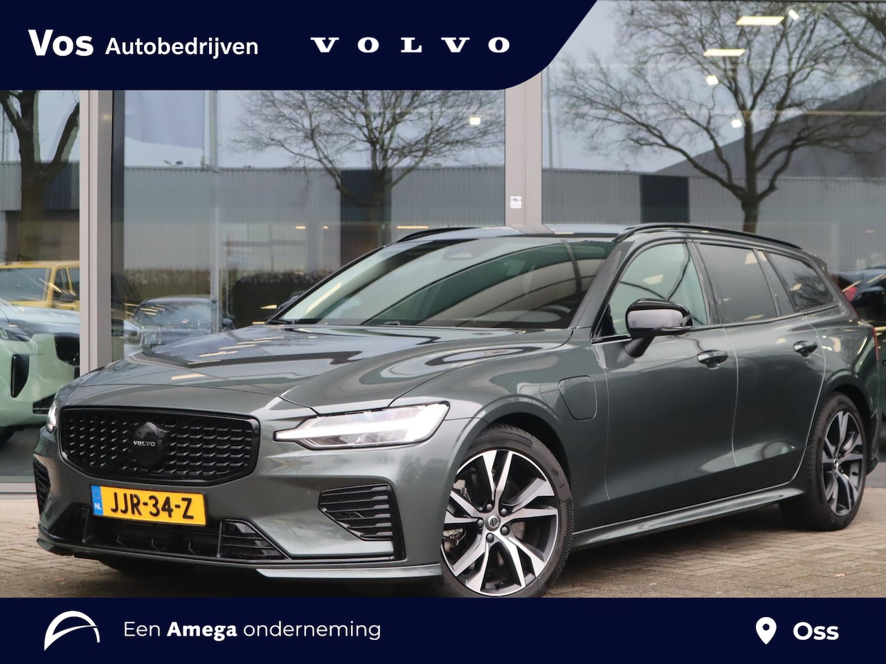 Volvo V60 - 2.0 T6 Plug-in hybrid AWD Plus Dark | Exterieur Styling Kit | Elektrische stoelen met memo - AutoWereld.nl