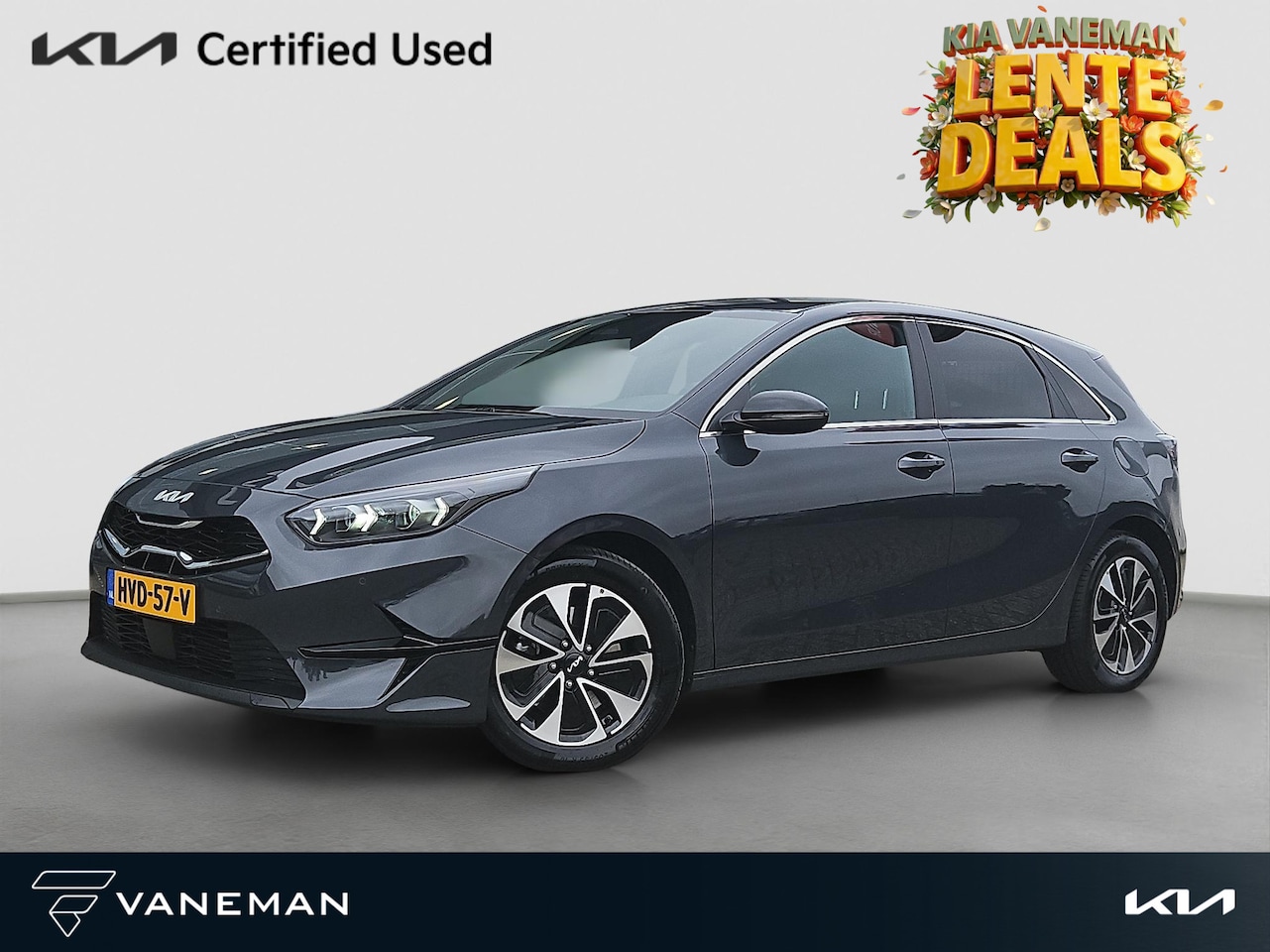 Kia Cee'd - Ceed 1.0 T-GDi MHEV Design Edition Automaat | Stoel- en Stuurverwarming | Cruise | LED | A - AutoWereld.nl