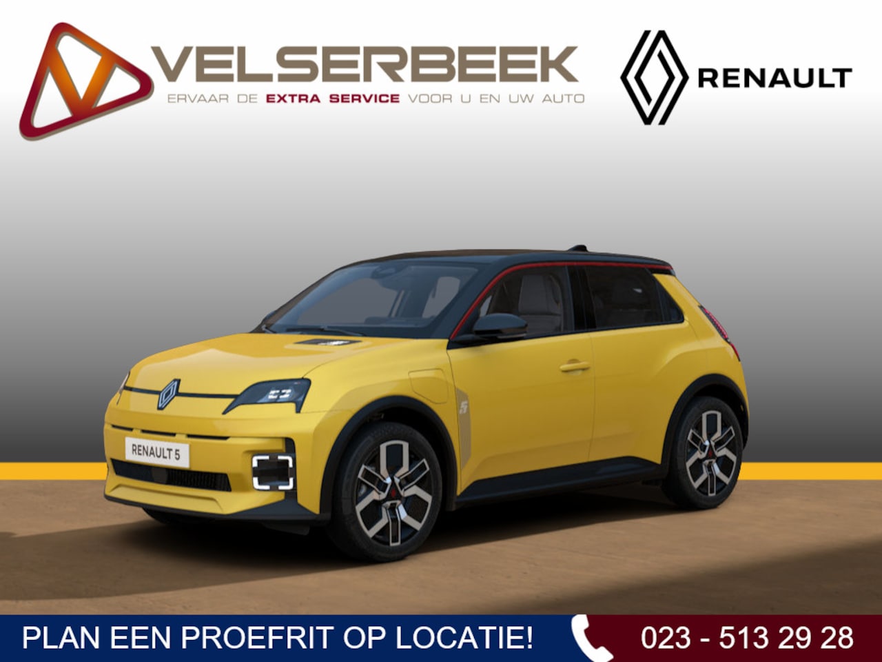 Renault 5 - urban range techno 40 kWh "Uit voorraad leverbaar" - AutoWereld.nl