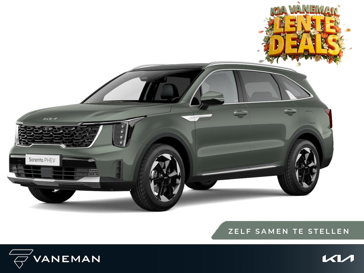 Kia Sorento - 1.6 T-GDi Plug-in Hybrid 4WD ExecutiveLine 6p. | Luxe lederen bekleding | Zelf samenstelle - AutoWereld.nl