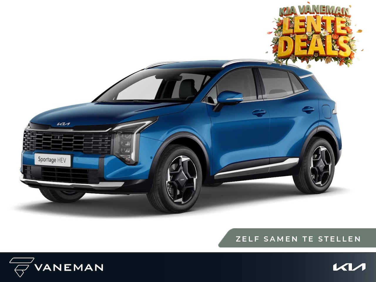 Kia Sportage - 1.6 T-GDi Hybrid ComfortLine | Electronic climate controle| Zelf samenstellen - AutoWereld.nl