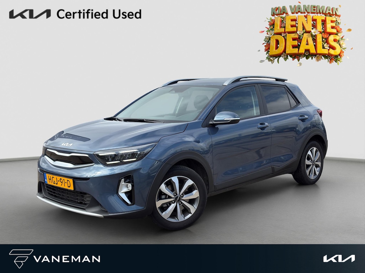 Kia Stonic - 1.0 T-GDi MHEV DynamicPlusLine | Stoel- en Stuurverwarming | Navi | Cimate Control | Cruis - AutoWereld.nl