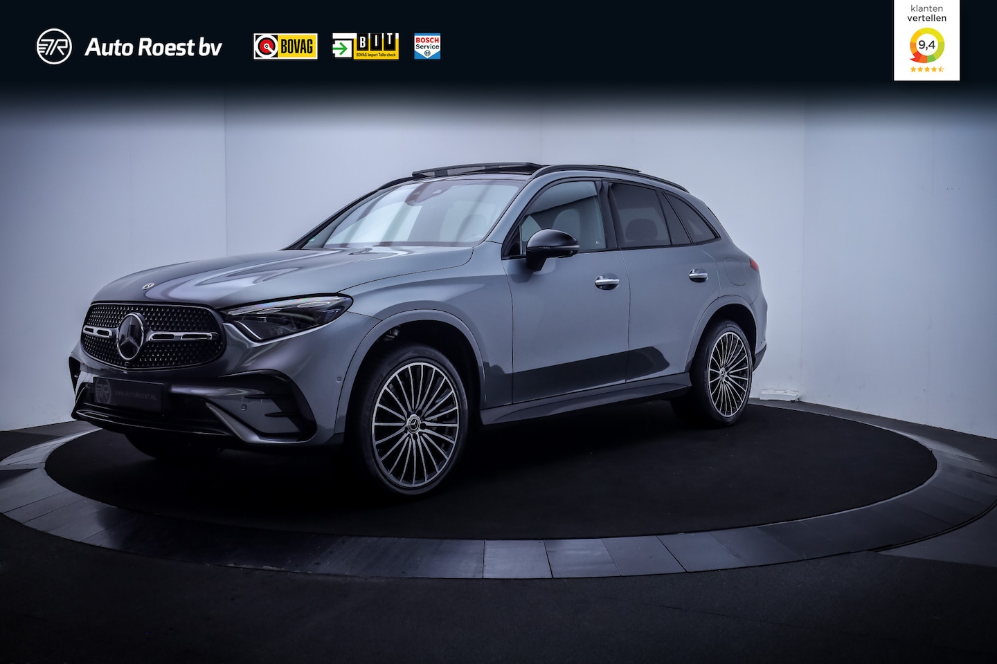 Mercedes-Benz GLC-klasse - 400e 4MATIC AMG Line PANO | BURMESTER | HEAD UP | AMBIANCE LIGHT | 360 CAM | MEMORY | STUU - AutoWereld.nl