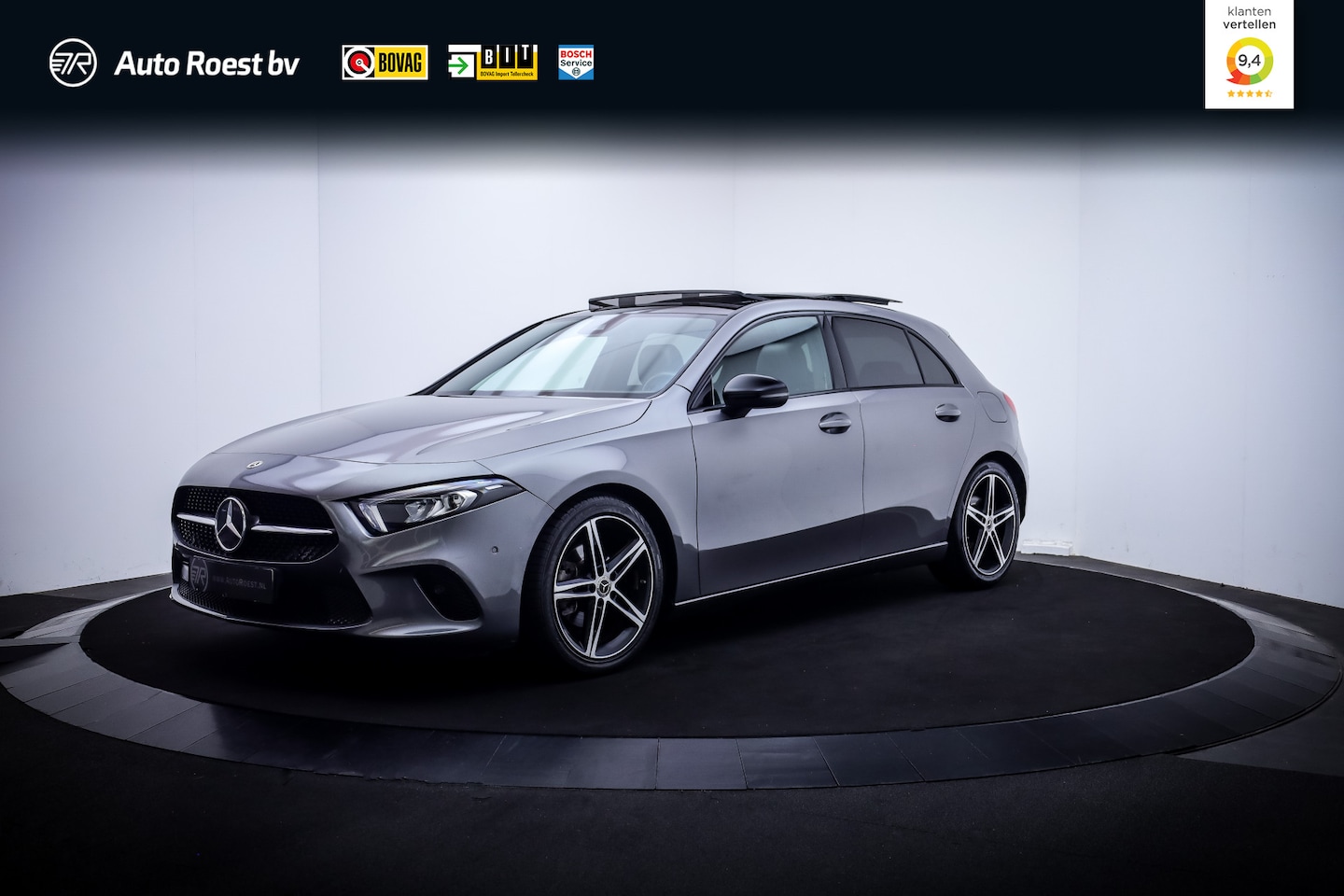 Mercedes-Benz A-klasse - 180 Aut Advantage PANO | WIDESCREEN | CAMERA | CRUISE | HALF.LEDER | FULL.LED | LANE.ASS - AutoWereld.nl