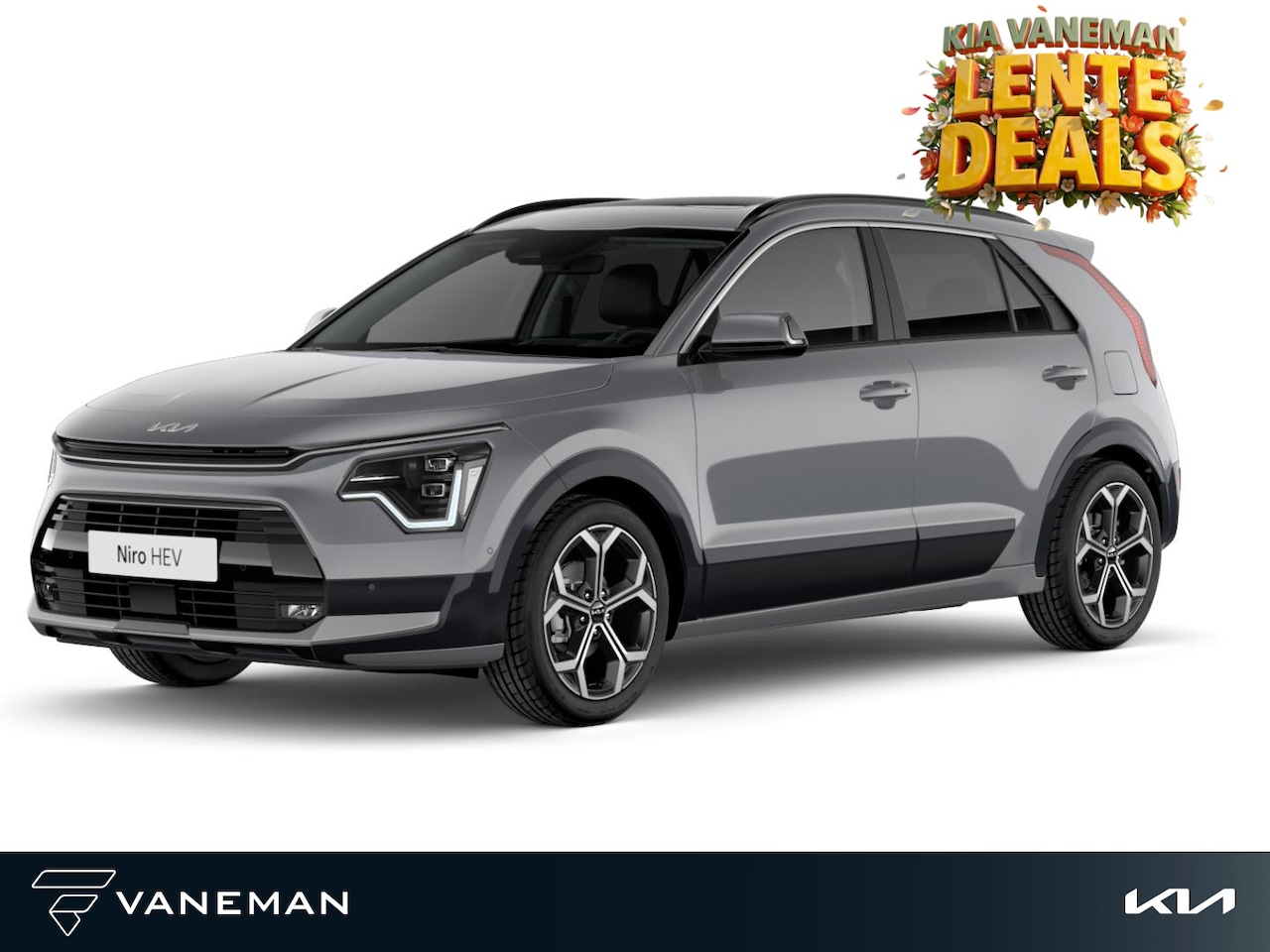 Kia Niro - 1.6 GDi Hybrid DynamicLine | Cruise control adaptief met Stop&Go en stuurhulp | Digitaal i - AutoWereld.nl