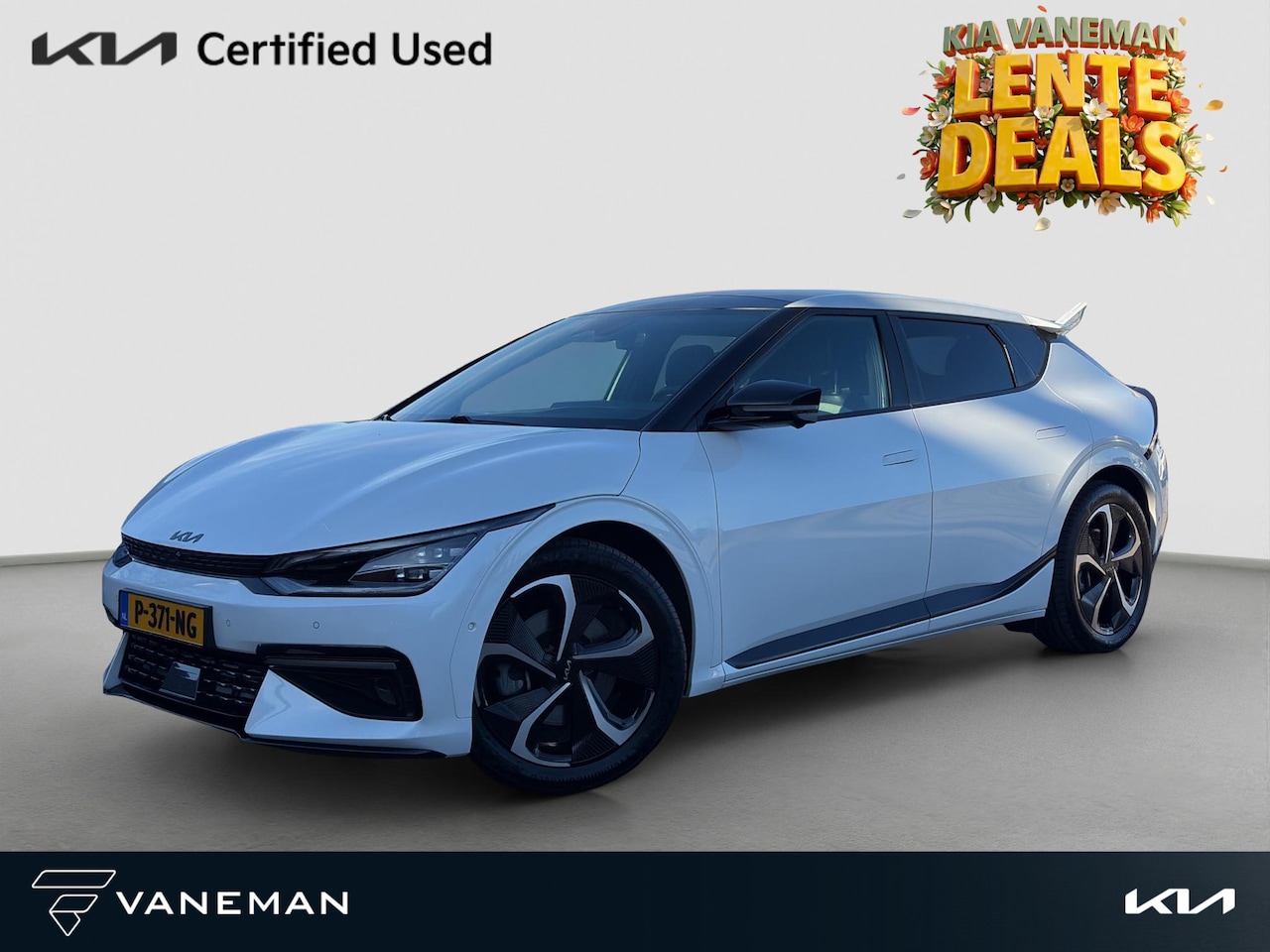 Kia EV6 - GT-Line AWD 77.4 kWh Pano | HUD | MeridianSound | 360-Camera | Alcantara/Leder | Memory Se - AutoWereld.nl