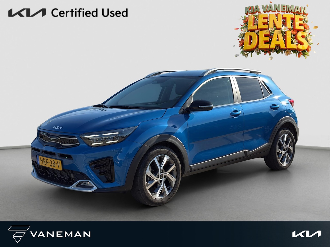 Kia Stonic - 1.0 T-GDi MHEV GT-Line | Cruise | Start/Stop | Half-leder | Stoel- en Stuurverwarming | LE - AutoWereld.nl