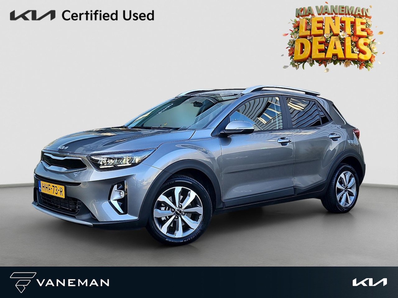 Kia Stonic - 1.0 T-GDi MHEV DynamicPlusLine | LED | Stoel- en Stuurverwarming | Cruise | Navi | Clima | - AutoWereld.nl