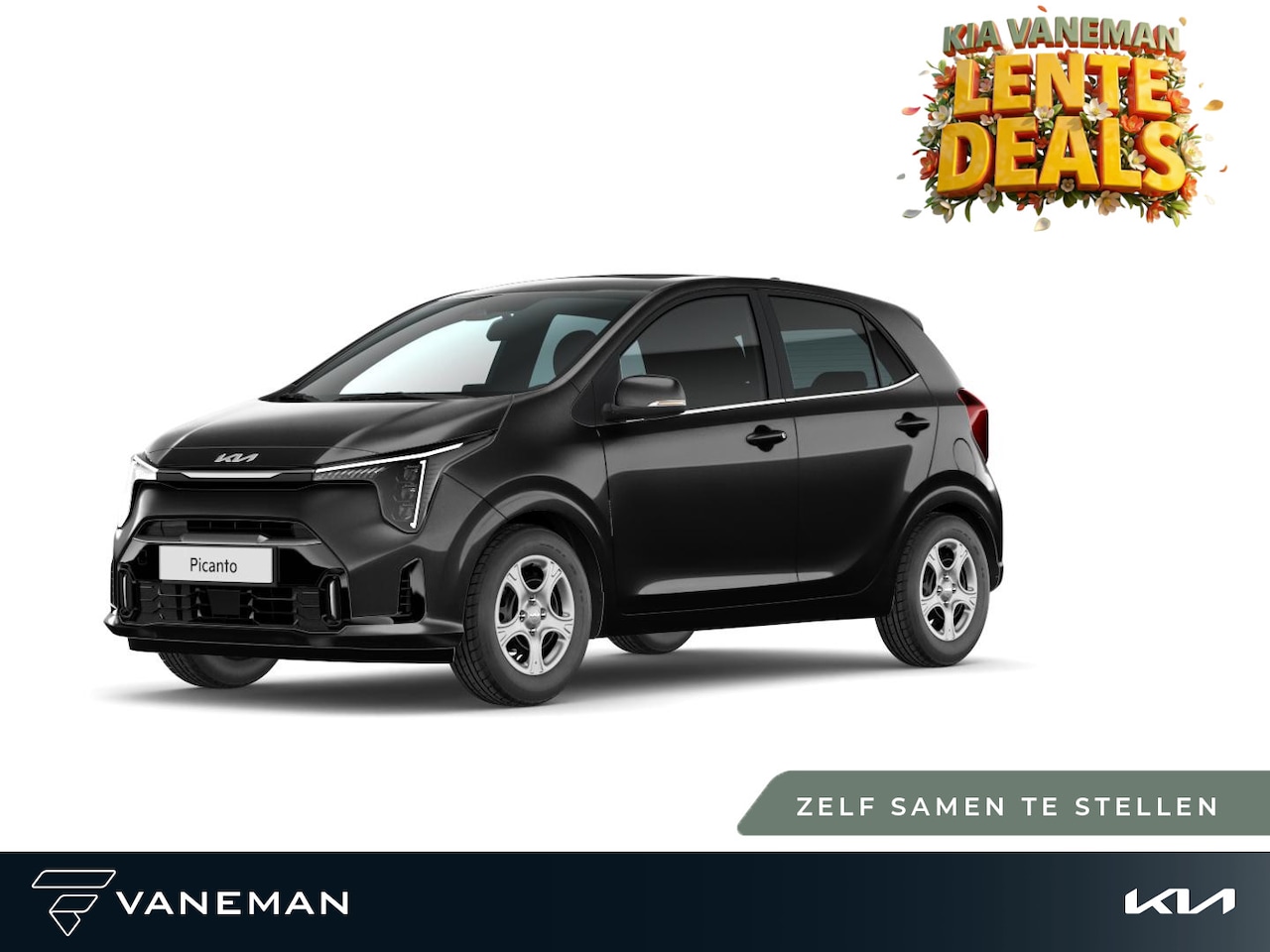 Kia Picanto - 1.0 GDi DynamicPlusLine | Autonomous Emergency Braking | Zelf samenstellen - AutoWereld.nl