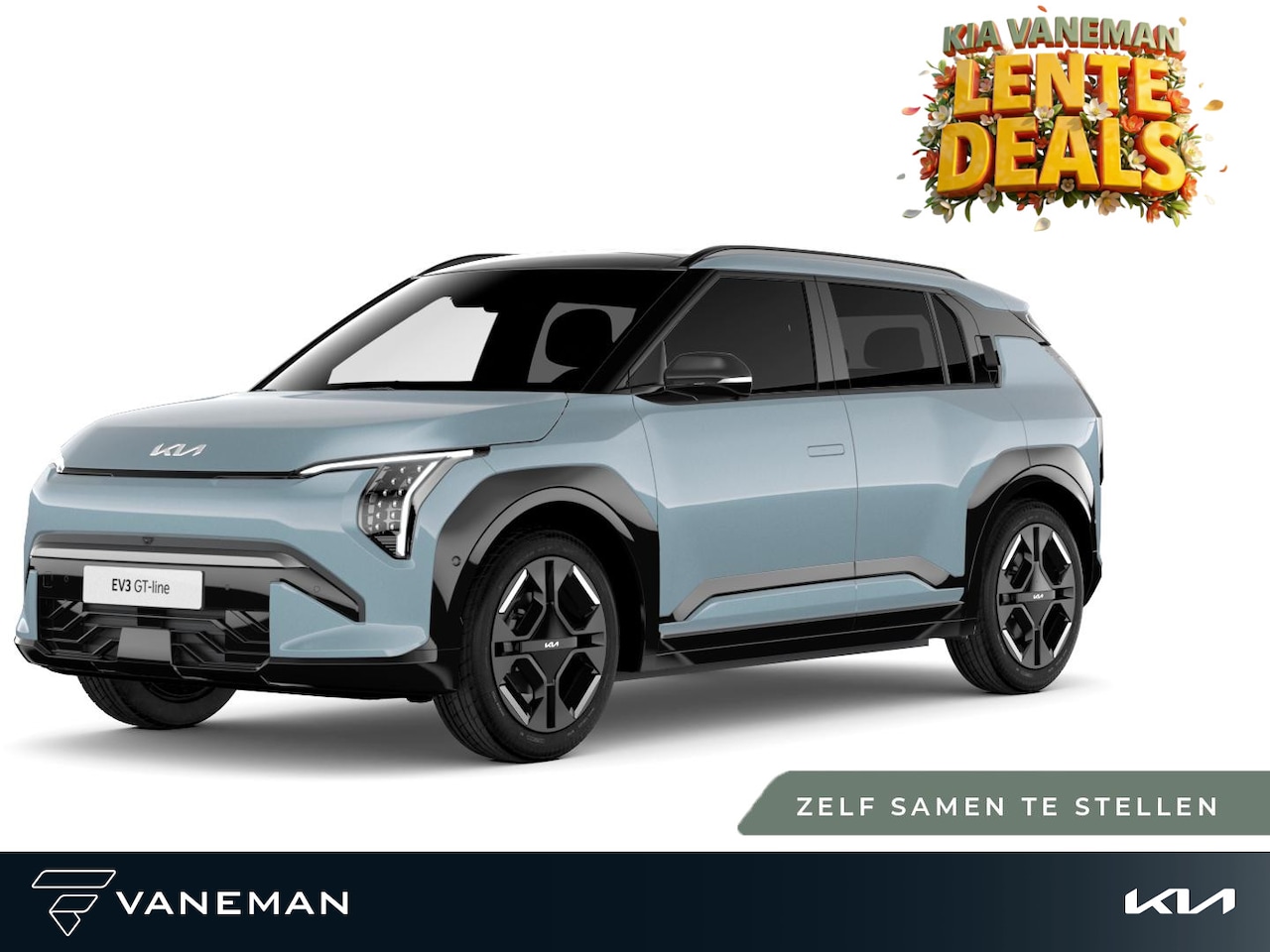 Kia EV3 - GT-Line 81.4 kWh | Achterbank verwarmd | Zelf samenstellen - AutoWereld.nl