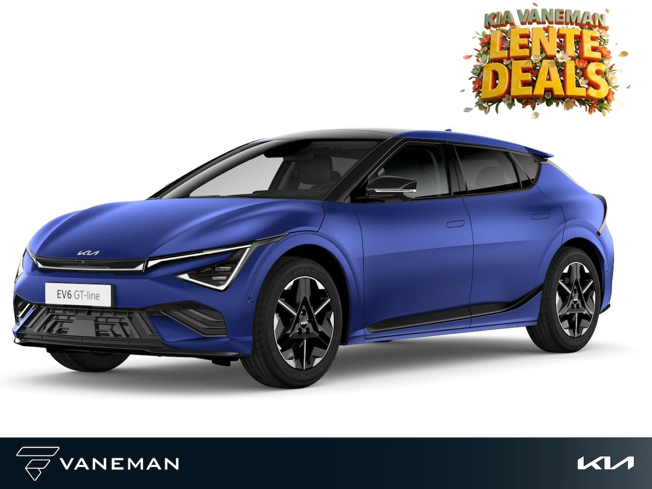 Kia EV6 - GT-Line 84 kWh | Navigatiesysteem full map | Panoramadak - AutoWereld.nl