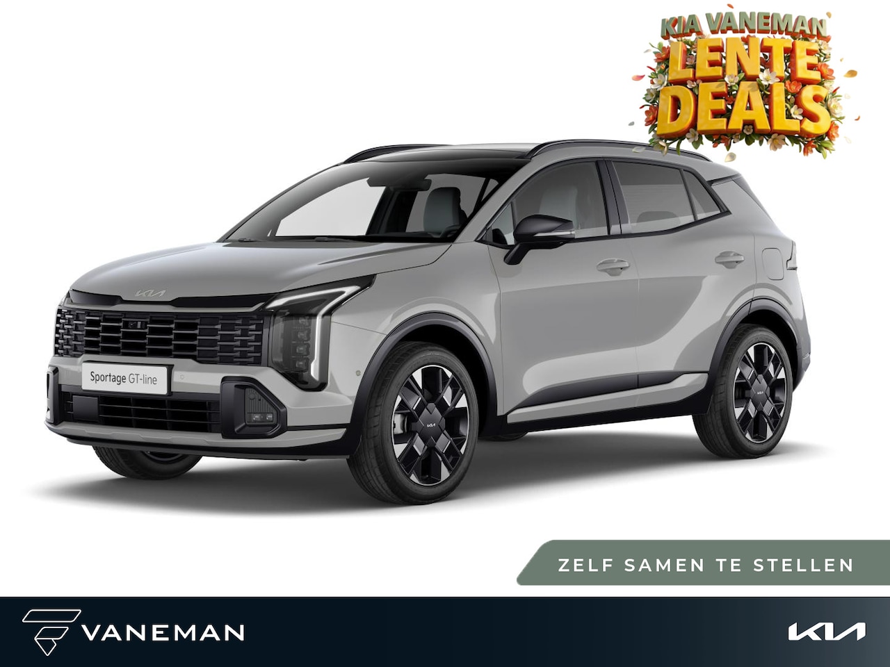 Kia Sportage - 1.6 T-GDi Plug-in Hybrid AWD ComfortLine |  Lichtmetalen velgen 17" | Zelf samenstellen - AutoWereld.nl