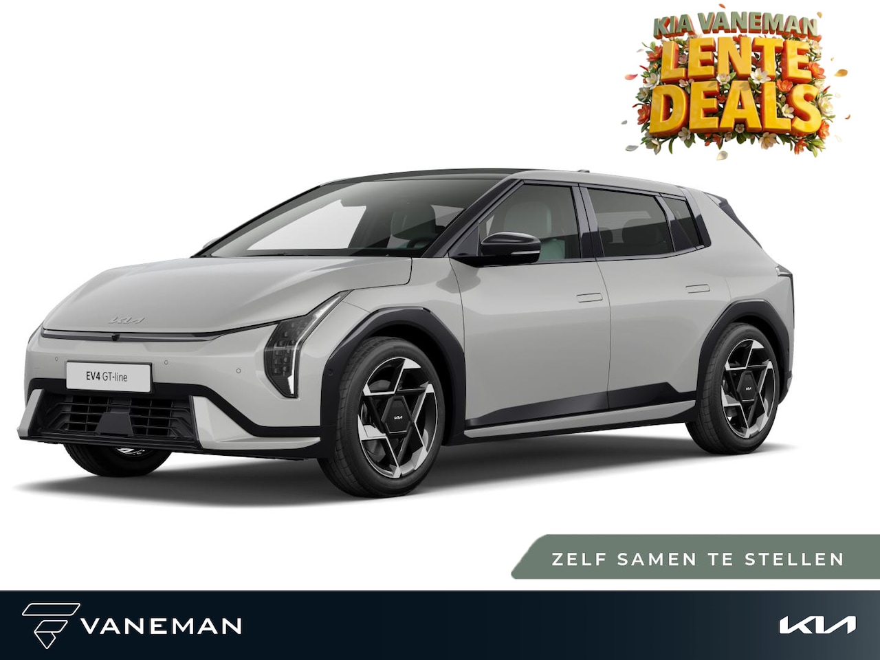 Kia EV4 - GT-Line 81.4 kWh | Cruise control adaptief met Stop&Go en stuurhulp | Zelf samenstellen - AutoWereld.nl