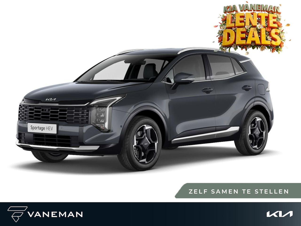 Kia Sportage - 1.6 T-GDi Plug-in Hybrid DynamicLine | Apple Carplay / Android Auto | Zelf samenstellen - AutoWereld.nl