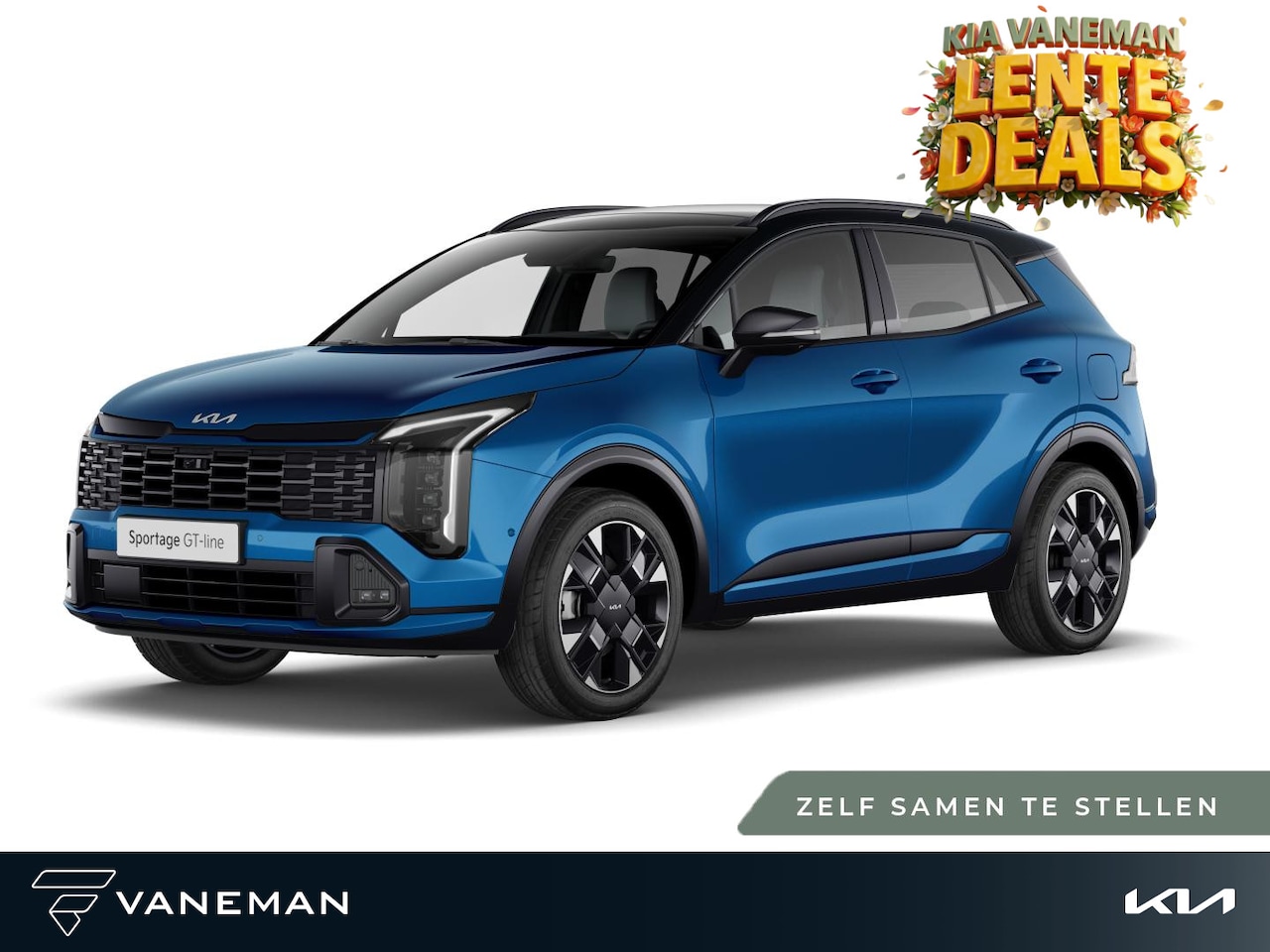 Kia Sportage - 1.6 T-GDi Plug-in Hybrid GT-PlusLine | Dodehoekdetectie met correctie | Zelf samenstellen - AutoWereld.nl