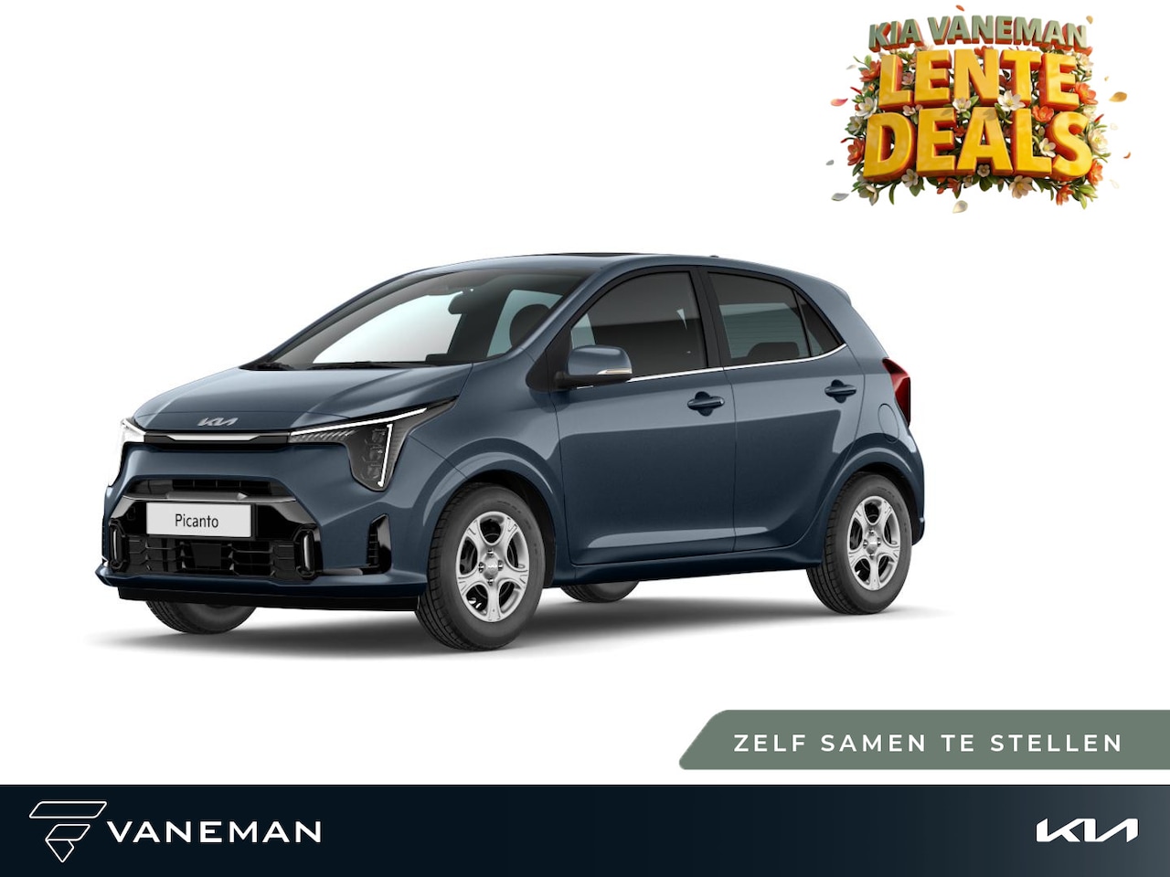 Kia Picanto - 1.0 GDi DynamicLine | Centrale deurvergrendeling met afstandsbediening | Zelf samenstellen - AutoWereld.nl