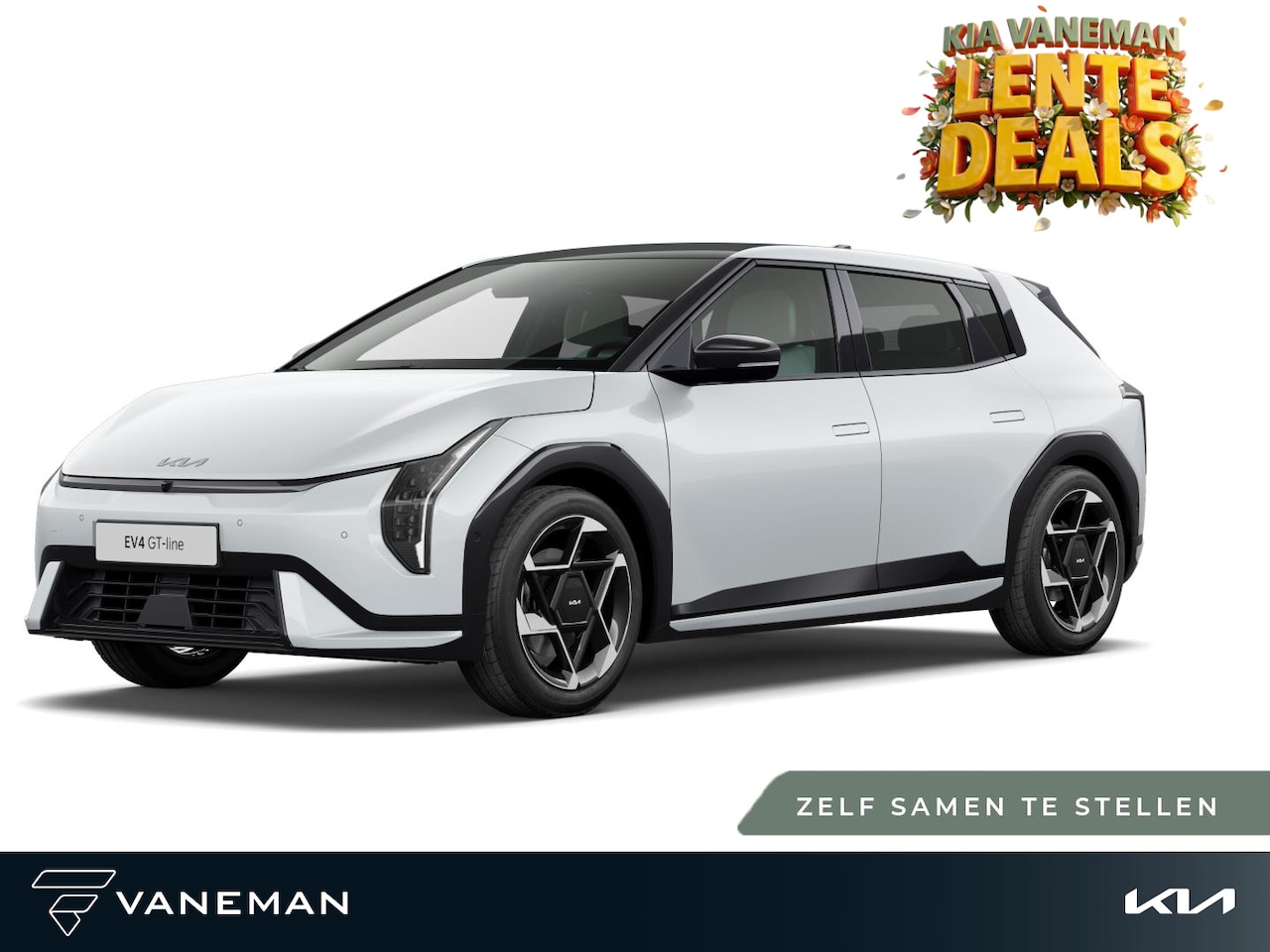 Kia EV4 - GT-PlusLine 81.4 kWh | Lichtmetalen velgen 5-spaaks 19" | Zelf samenstellen - AutoWereld.nl