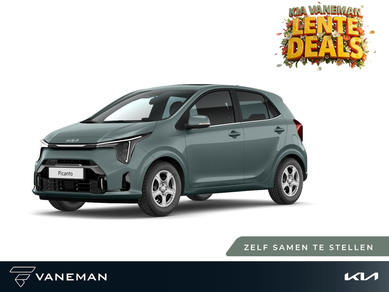 Kia Picanto - 1.0 GDi DynamicLine 5p. | Centrale deurvergrendeling met afstandsbediening | Zelf samenste - AutoWereld.nl
