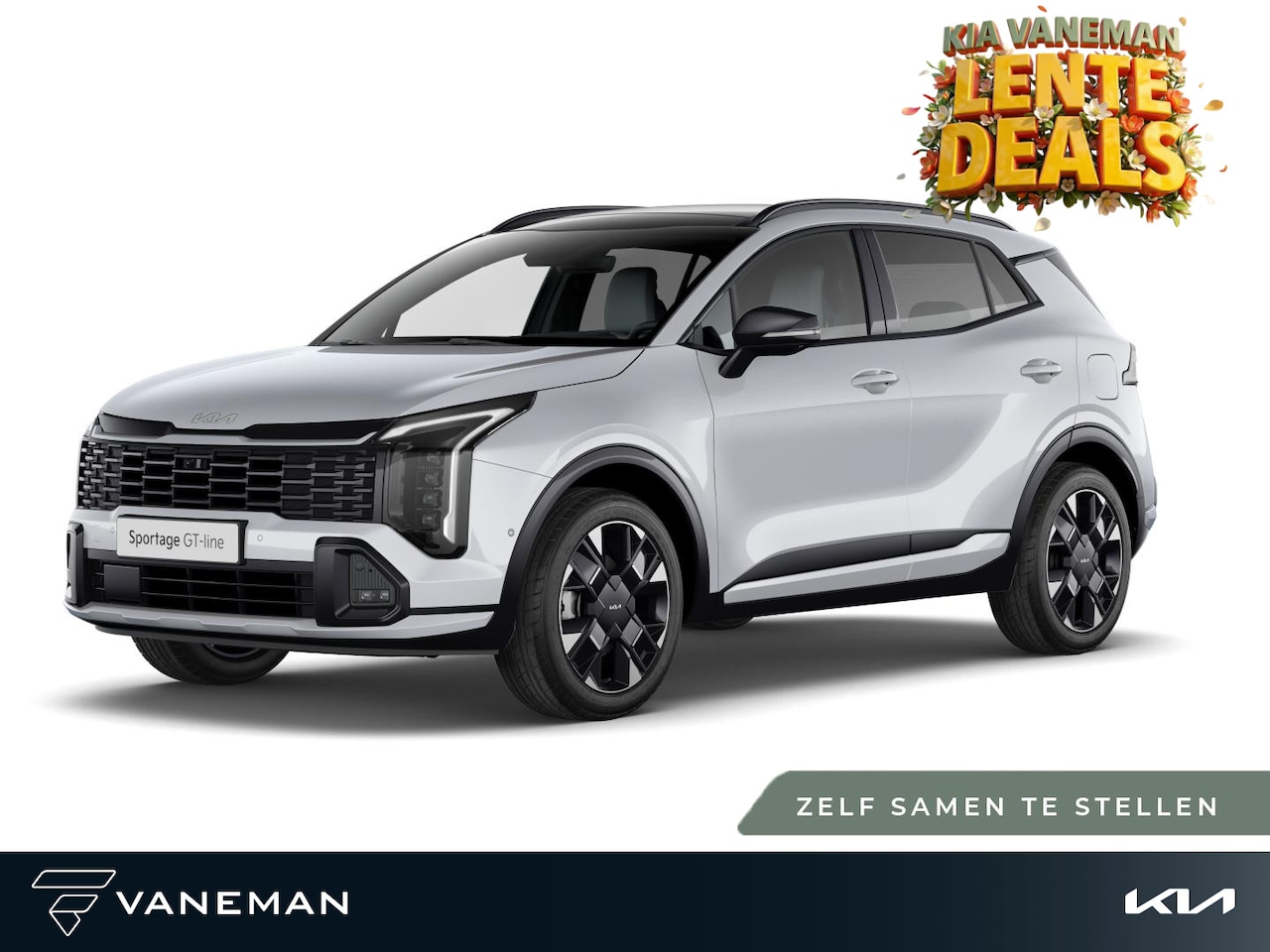 Kia Sportage - 1.6 T-GDi Plug-in Hybrid GT-Line | Achterbank verwarmd | Zelf samenstellen - AutoWereld.nl