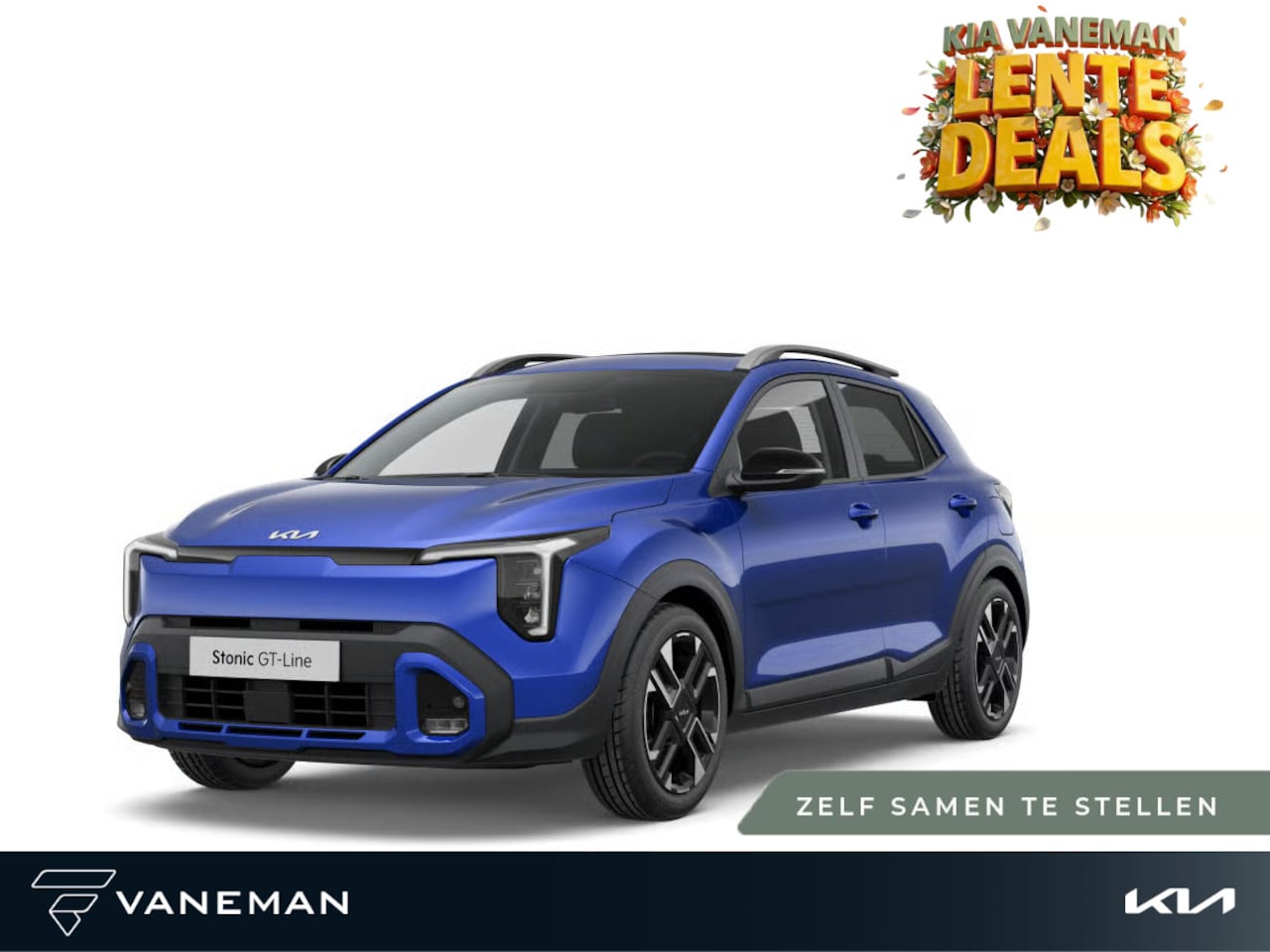Kia Stonic - 1.0 T-GDi MHEV GT-Line | Nieuw model | Elektrisch glazen panorama-dak | Zelf samenstellen - AutoWereld.nl