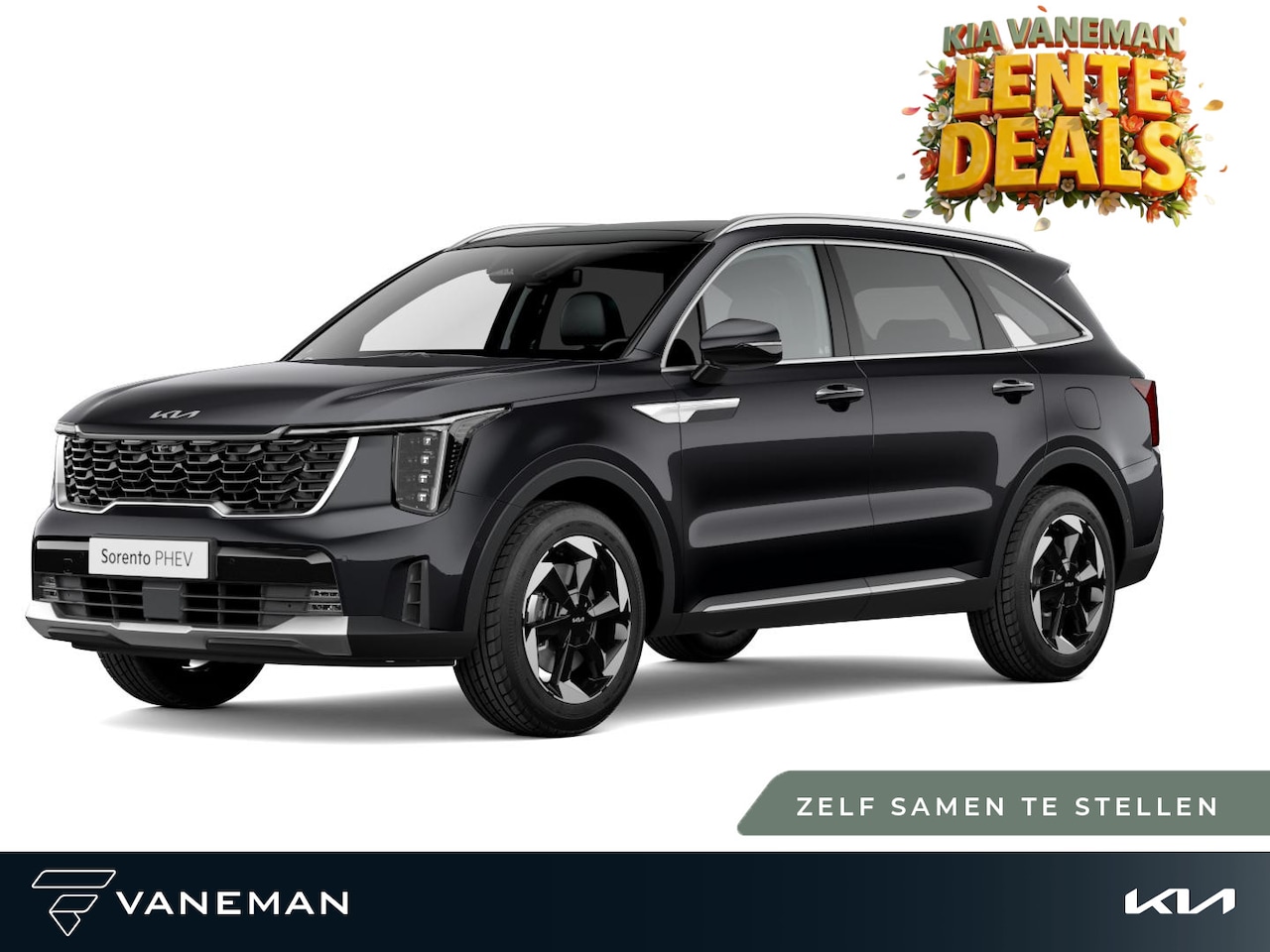 Kia Sorento - 1.6 T-GDi Plug-in Hybrid 4WD DynamicLine 7p. | Apple Carplay/Android Auto | Zelf samenstel - AutoWereld.nl