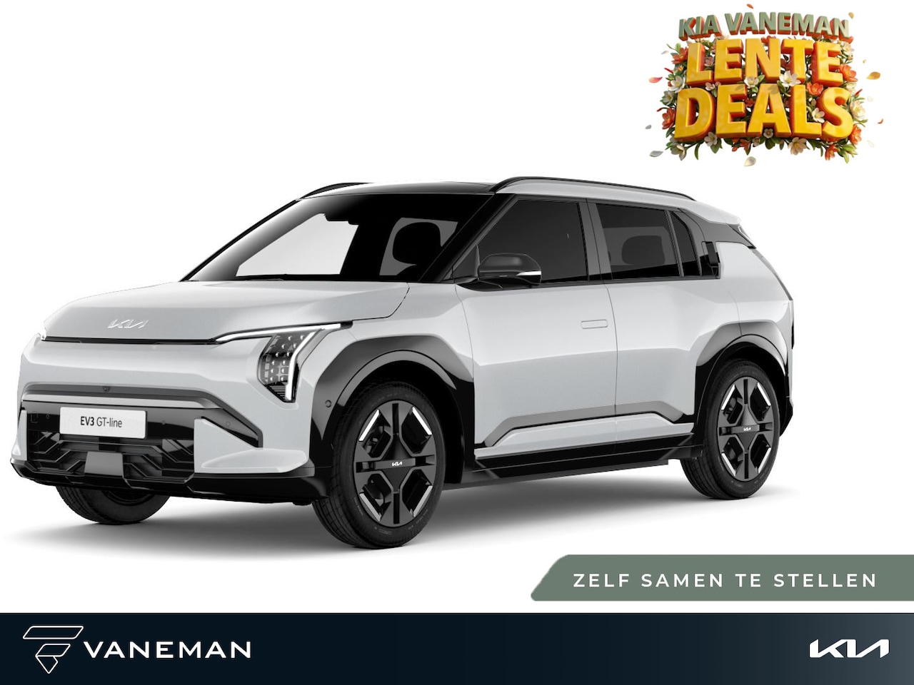 Kia EV3 - GT-PlusLine 81.4 kWh | Elektrisch glazen schuif-/kanteldak | Zelf samenstellen - AutoWereld.nl