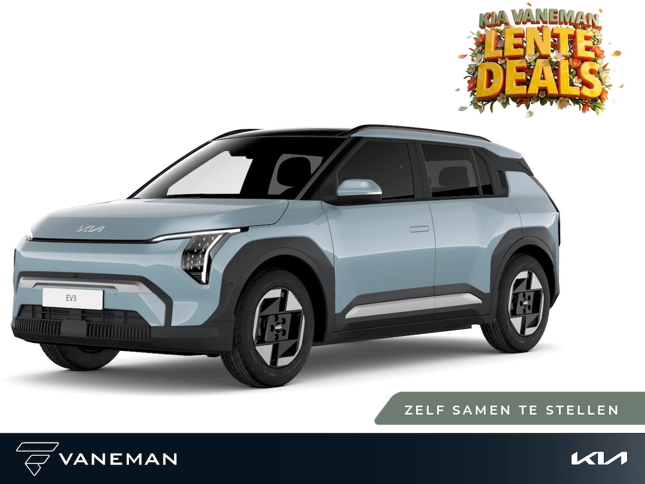 Kia EV3 - Air 58.3 kWh | Volledig digitaal instrumentenpaneel | Zelf samenstellen - AutoWereld.nl