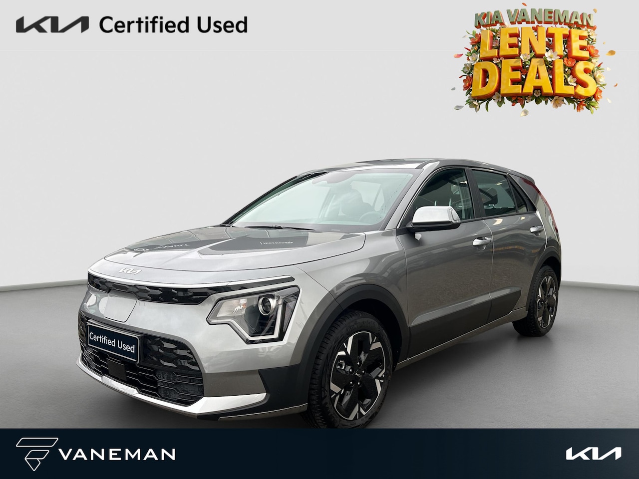 Kia Niro EV - Light Edition 64.8 kWh | Automaat | Clima | Cruise | Camera | Navi | Apple Carplay & Andro - AutoWereld.nl