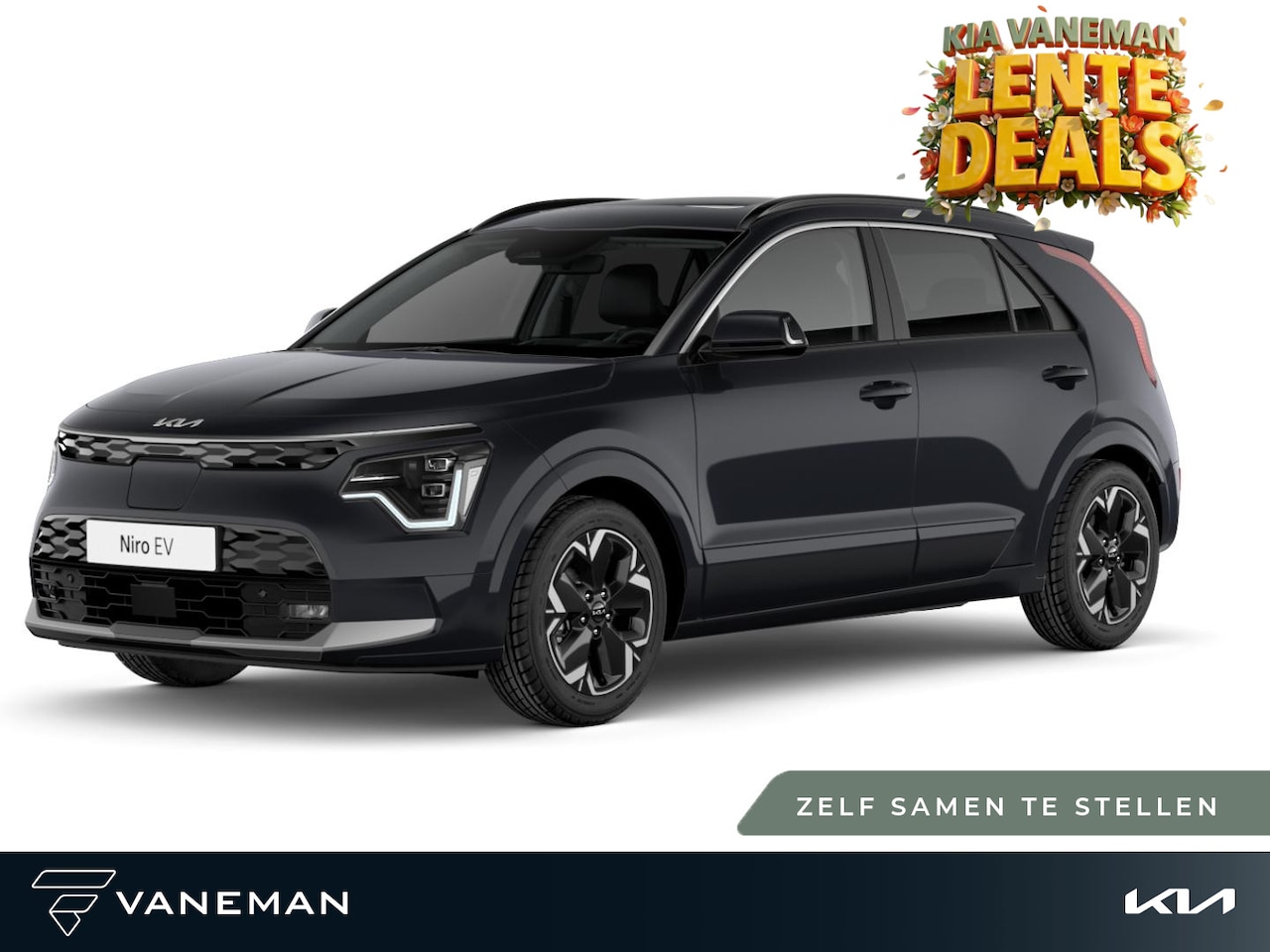 Kia Niro EV - Light 64.8 kWh | Navigatiesysteem full map | Zelf samenstellen - AutoWereld.nl